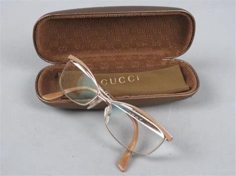 gold frame glasses gucci|gucci bril op sterkte.